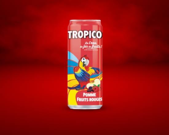 Tropico pomme fruits rouges