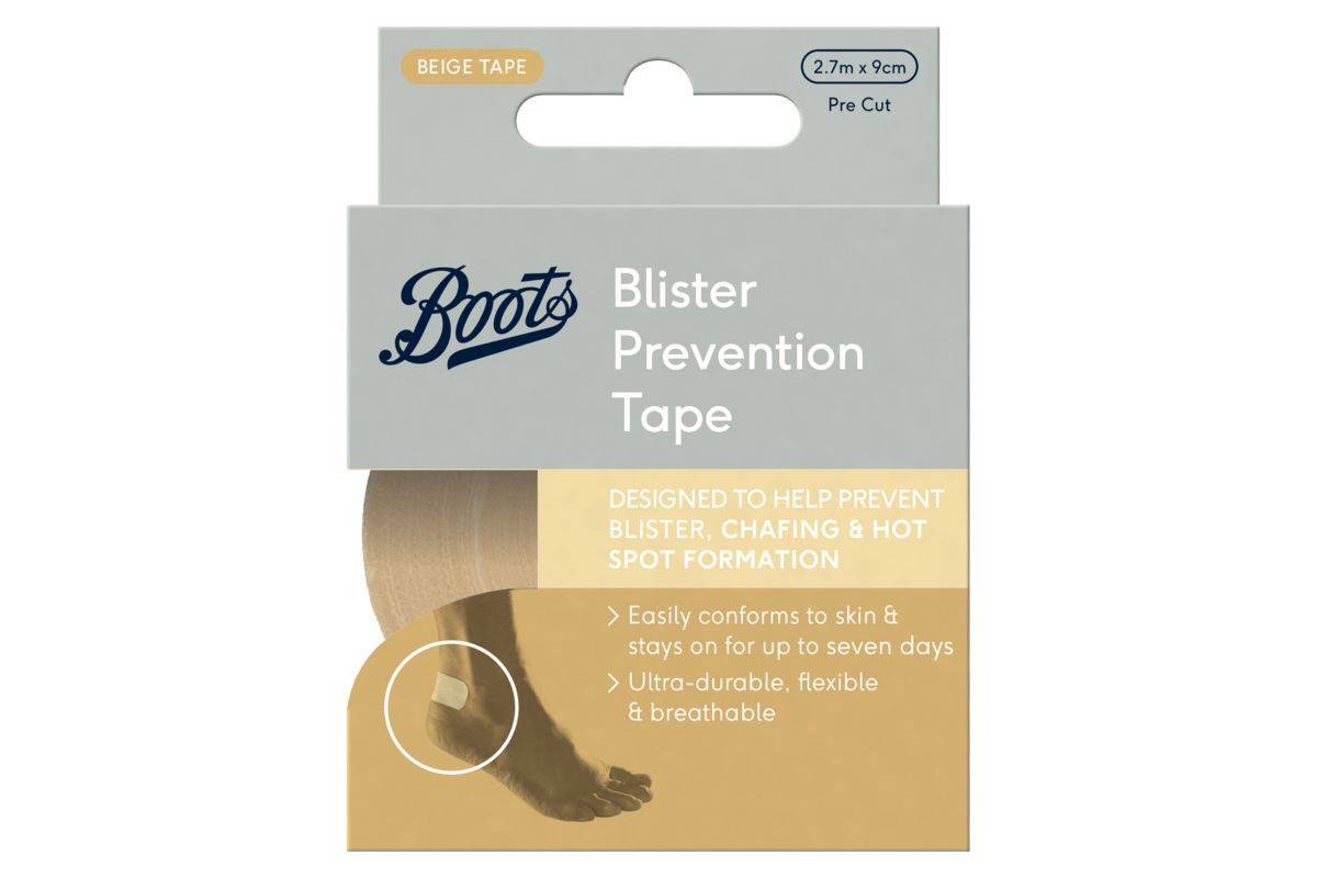 Boots Blister Prevention Tape 3m x 9cm - Beige