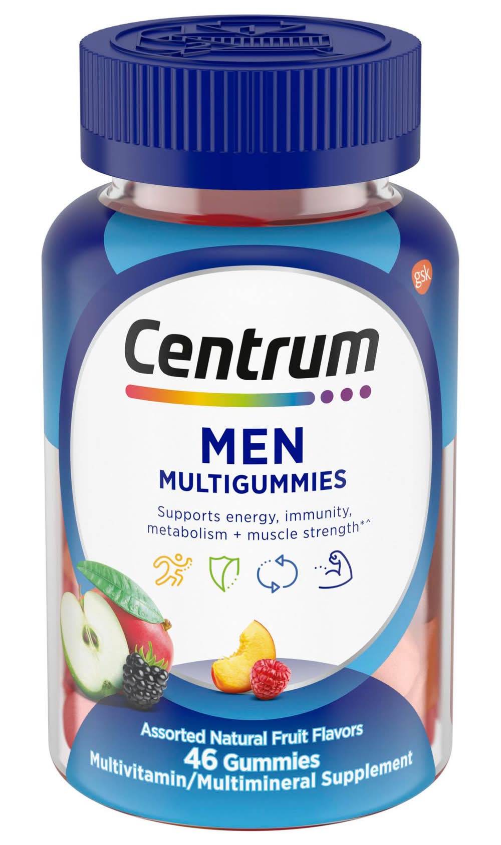 Centrum Multigummies Gummy Multivitamin With Selenium, Antioxidants, Assorted (46 ct)