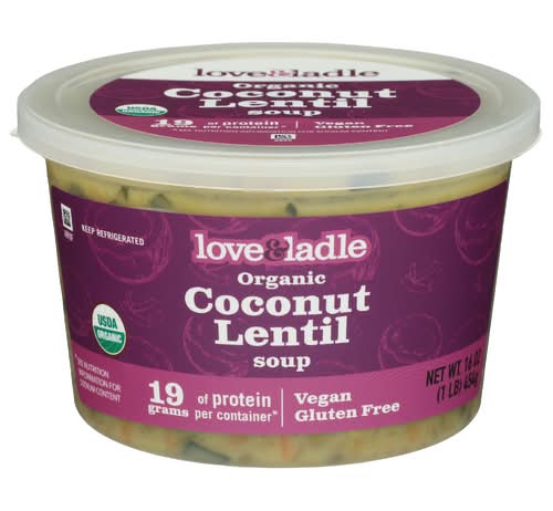 Love & Ladle Organic Coconut Lentil Soup