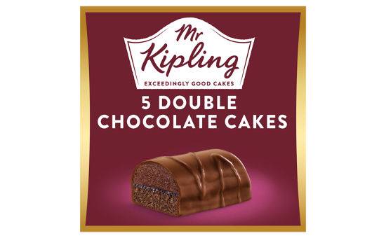 Mr Kipling 5 Double Chocolate Cakes