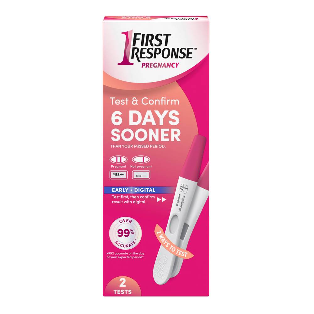 First Response Test & Confirm Pregnancy Tests (2 ct)