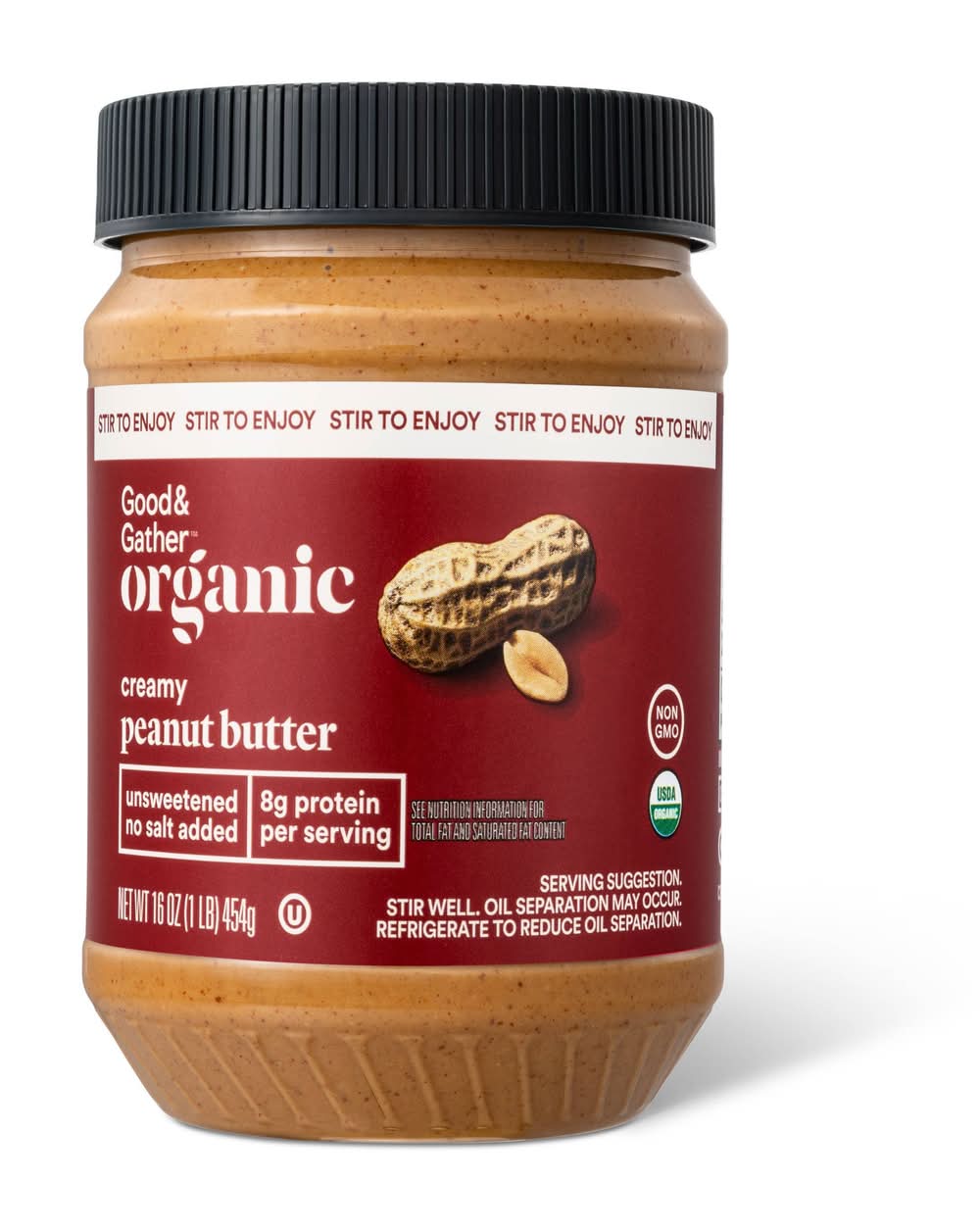 Good & Gather Organic Creamy Peanut Butter (16 oz)