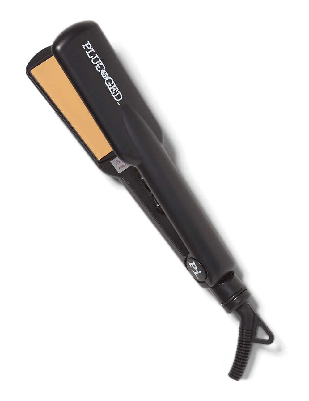 Plugged In Heat Master Ceramic Flat Iron Straightener, 1-1/2 in