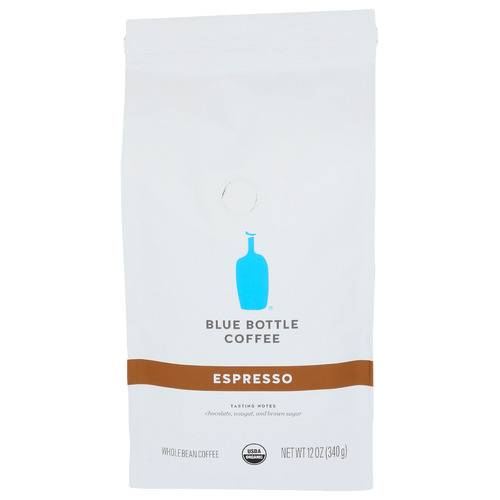Blue Bottle Coffee Organic Espresso Whole Bean Coffee