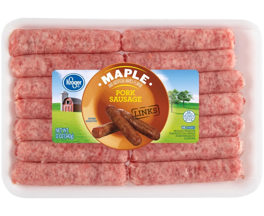 Kroger® Maple Flavored Pork Sausage Links