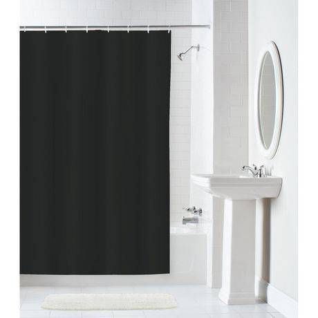 Hometrends 100% Waterproof Fabric Shower Curtain or Liner