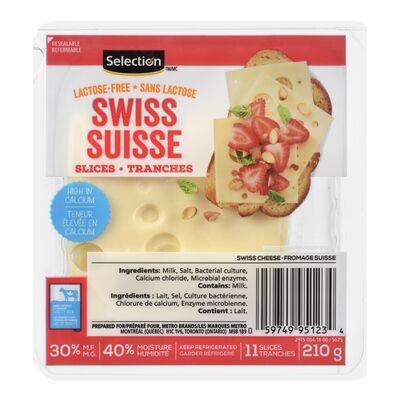 Selection Swiss Cheese Slices (11 units)