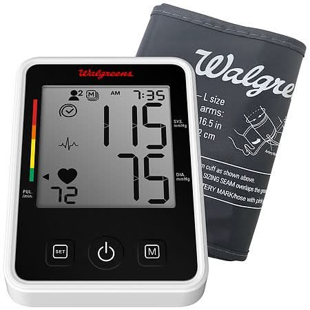 Walgreens Deluxe Upper Arm Blood Pressure Monitor