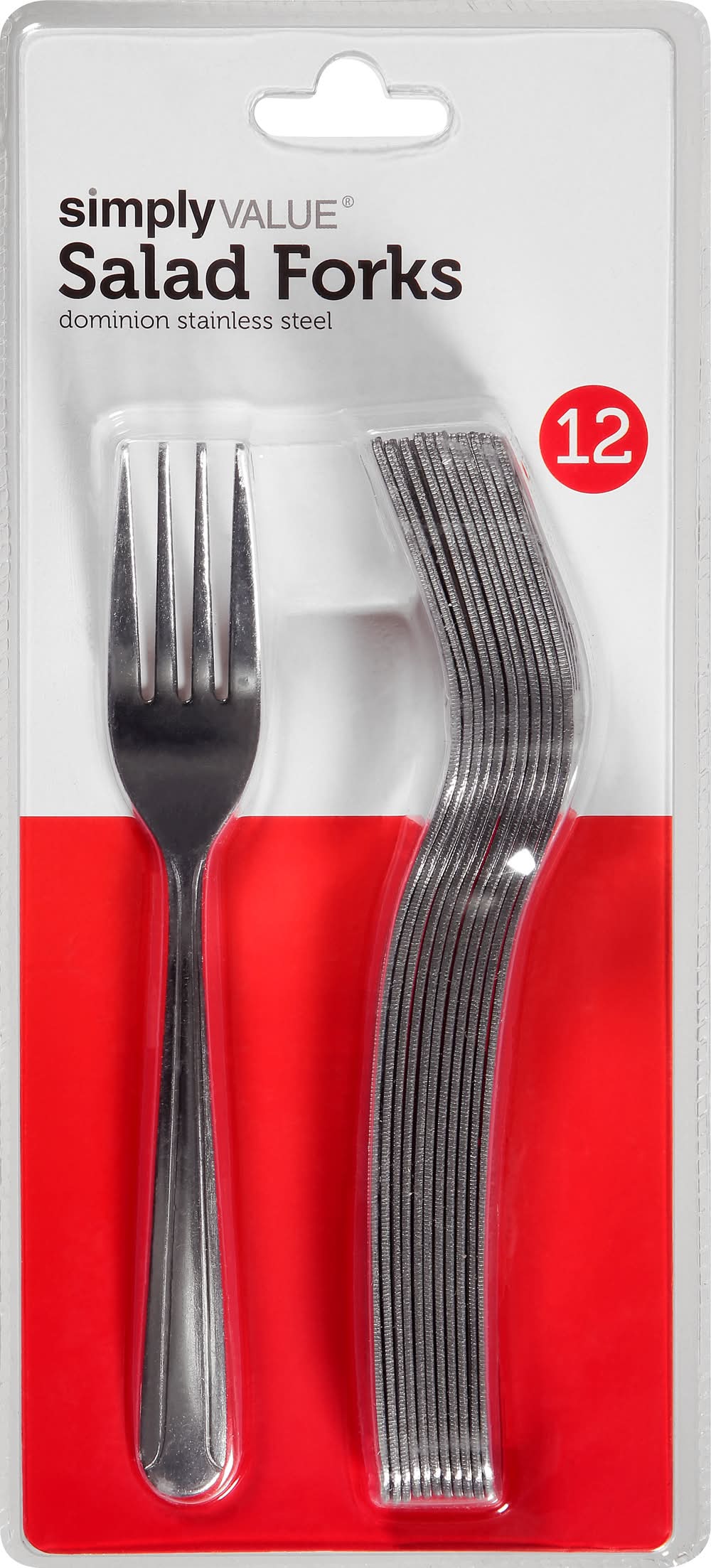 Simply Value Salad Forks Dominion Stainless Steel
