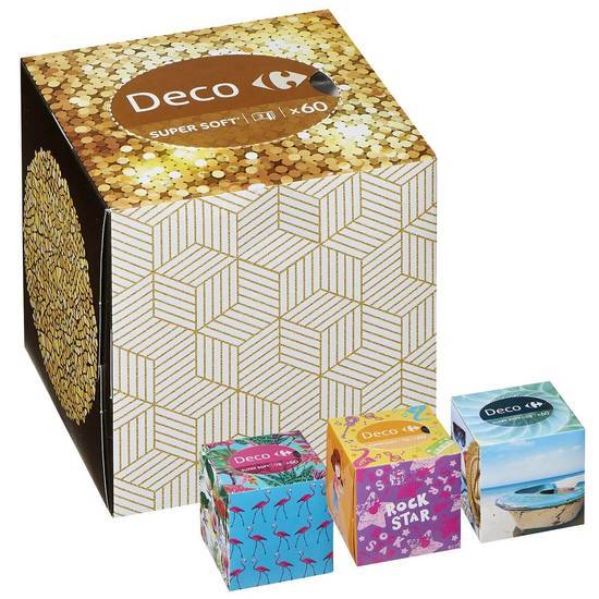 Carrefour - Mouchoirs motifs, assortis (6)