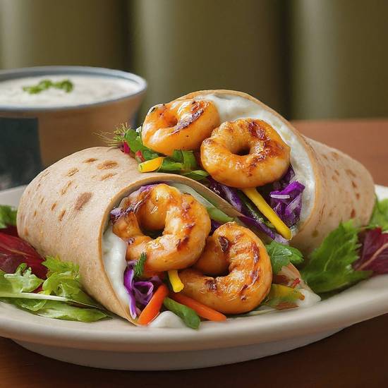 Grilled Shrimp Wrap