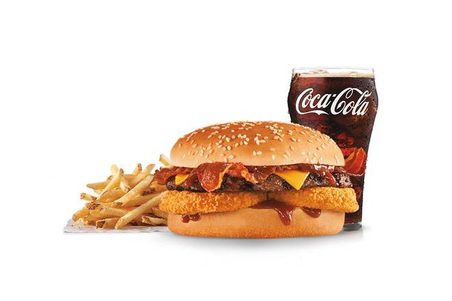Single Western Bacon Cheeseburger® Combo