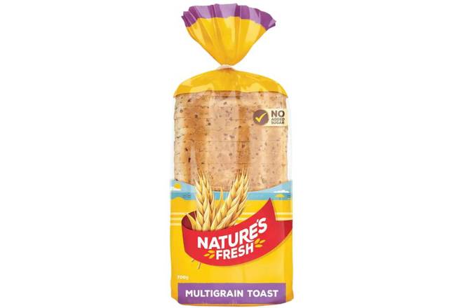 Natures Fresh 700gm Multigrain Toast