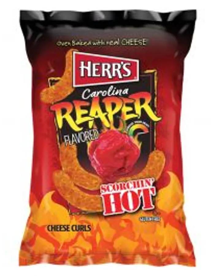 Herr's Carolina Reaper Cheese Curls