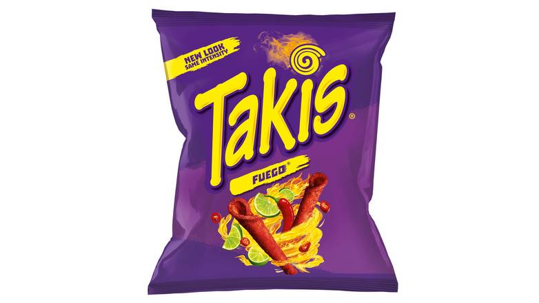Takis Rolled Fuego Tortilla Chips Bag