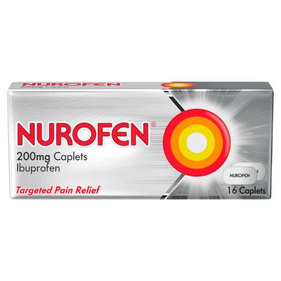Nurofen 200Mg Pain Relief Caplets