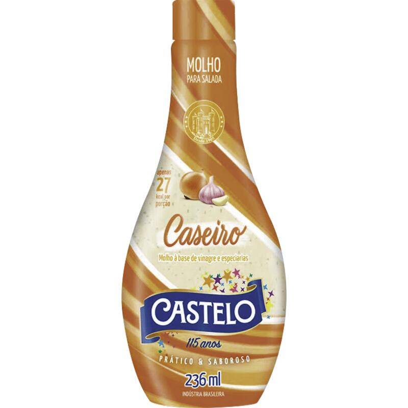 Castelo molho de salada caseiro (236ml)