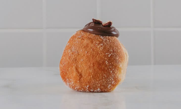 Bola berlim c/ nutella