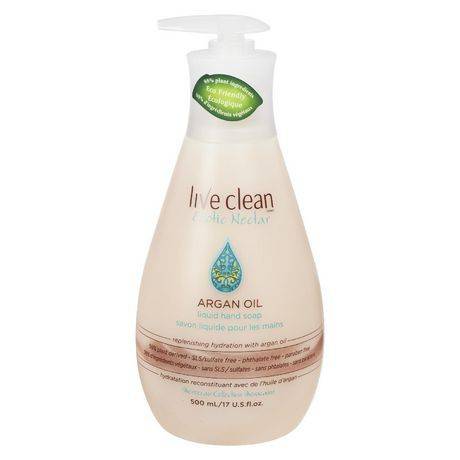 Live Clean Exotic Nectar Liquid Hand Soap, Argan Oil (500 ml)