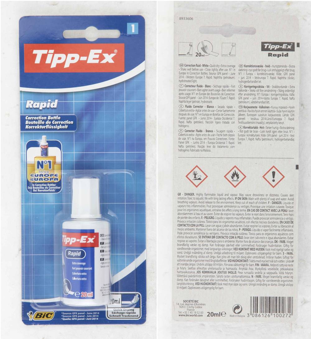 Tipp-Ex Rapid Correction Fluid X1