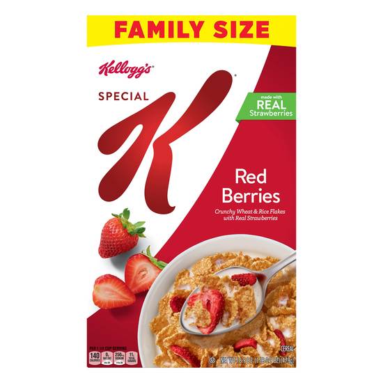 Special K Kellogy's Family Size Red Berries Cereal