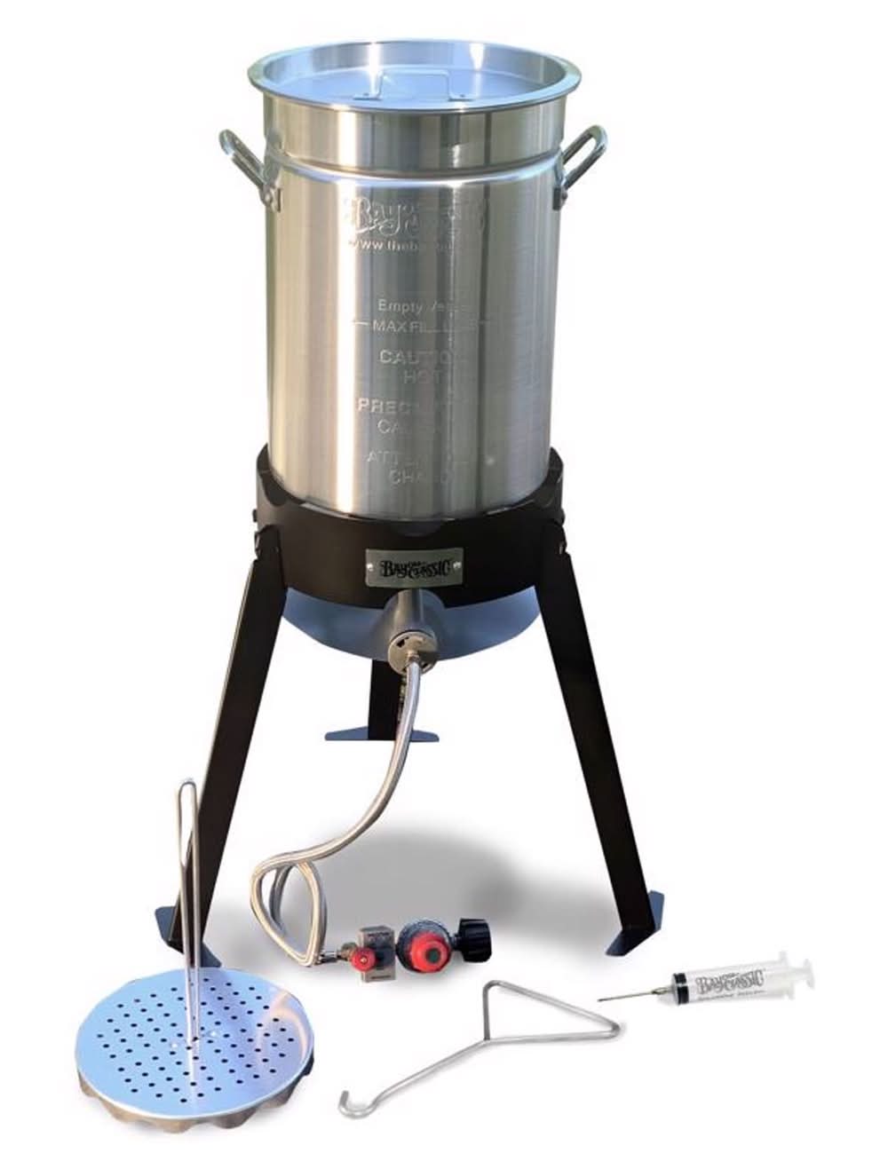 Bayou Classic Aluminum Turkey Fryer Kit 30 Qt 1 Pk