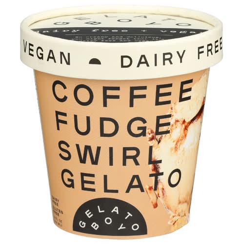 Gelato Boy Coffee Fudge Swirl Dairy Free Gelato