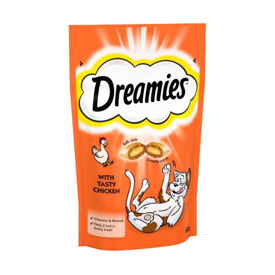 Dreamies Cat Treat Biscuits With Chicken (60g)