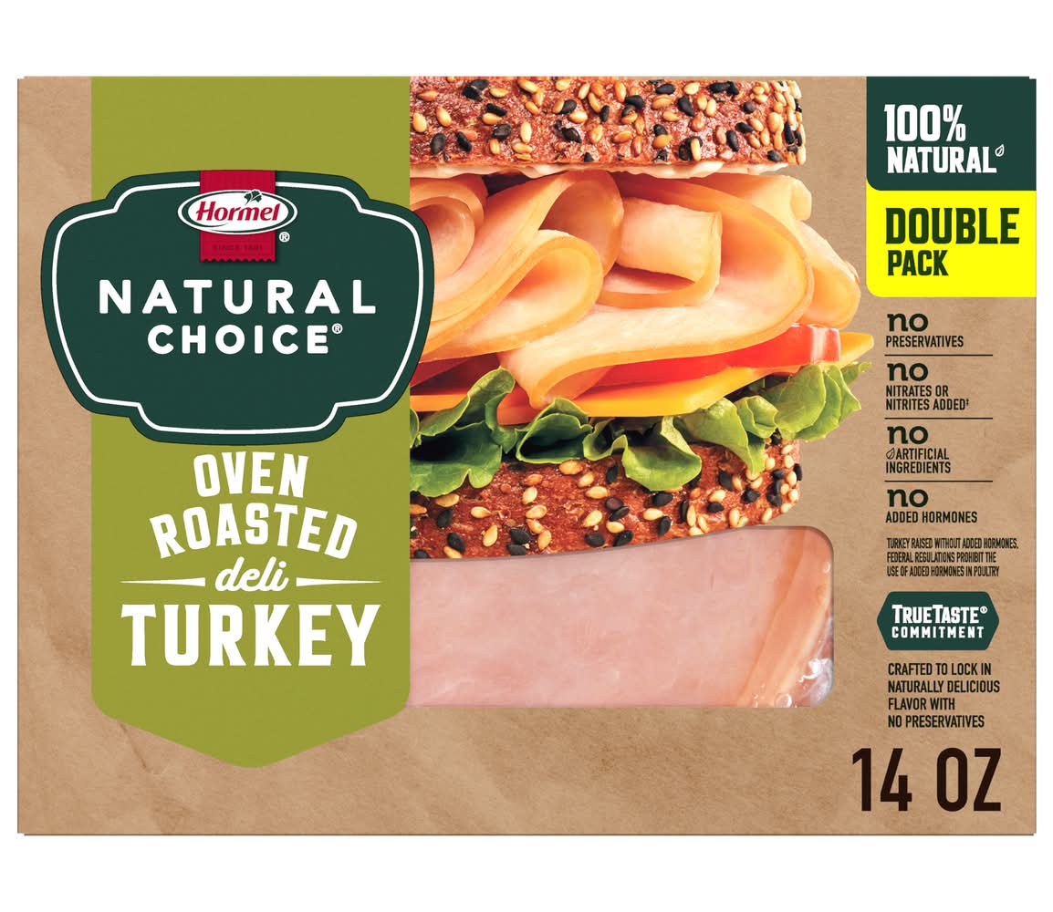 Hormel Natural Choice Oven Roasted Turkey Family pack (14 oz)