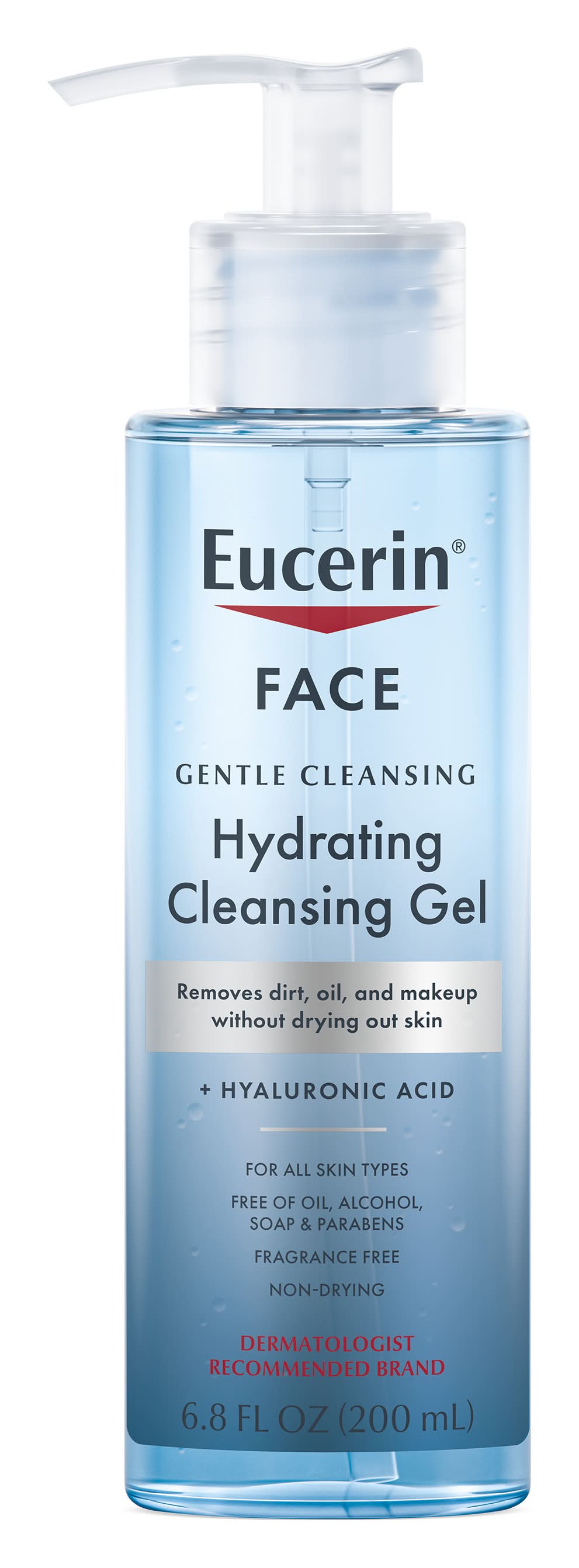 Eucerin Hydrating Face Cleansing Gel (6.8 fl oz)