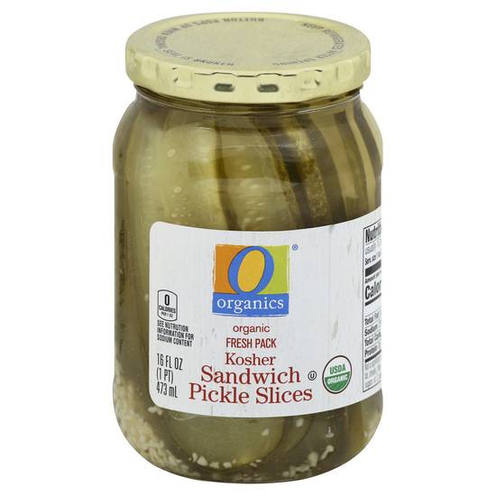 O Organics Kosher Sandwich Pickle Slicers