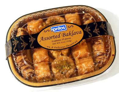 Kontos - Assorted Baklava Pastries - 11 oz Pack