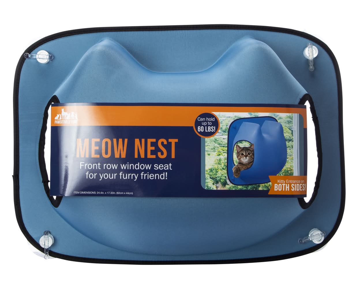 Window Mount Meow Nest 24in x 17in