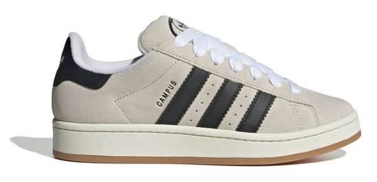 Adidas Originals Campus 00s Crystal White/Core Black/Off White Women's  Shoes, White/Black/Off White, Size: M 6.5/ W 7.5 | Postmates