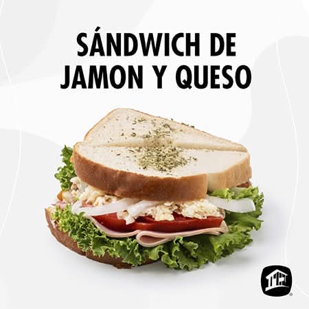 Sándwich de Jamón y Queso