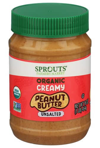 Sprouts Organic Smooth Peanut Butter