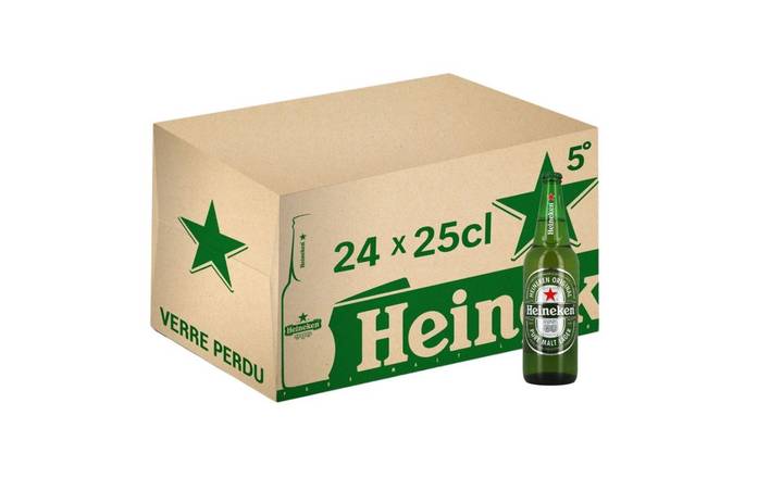 Pack de 24x25cl Heineken