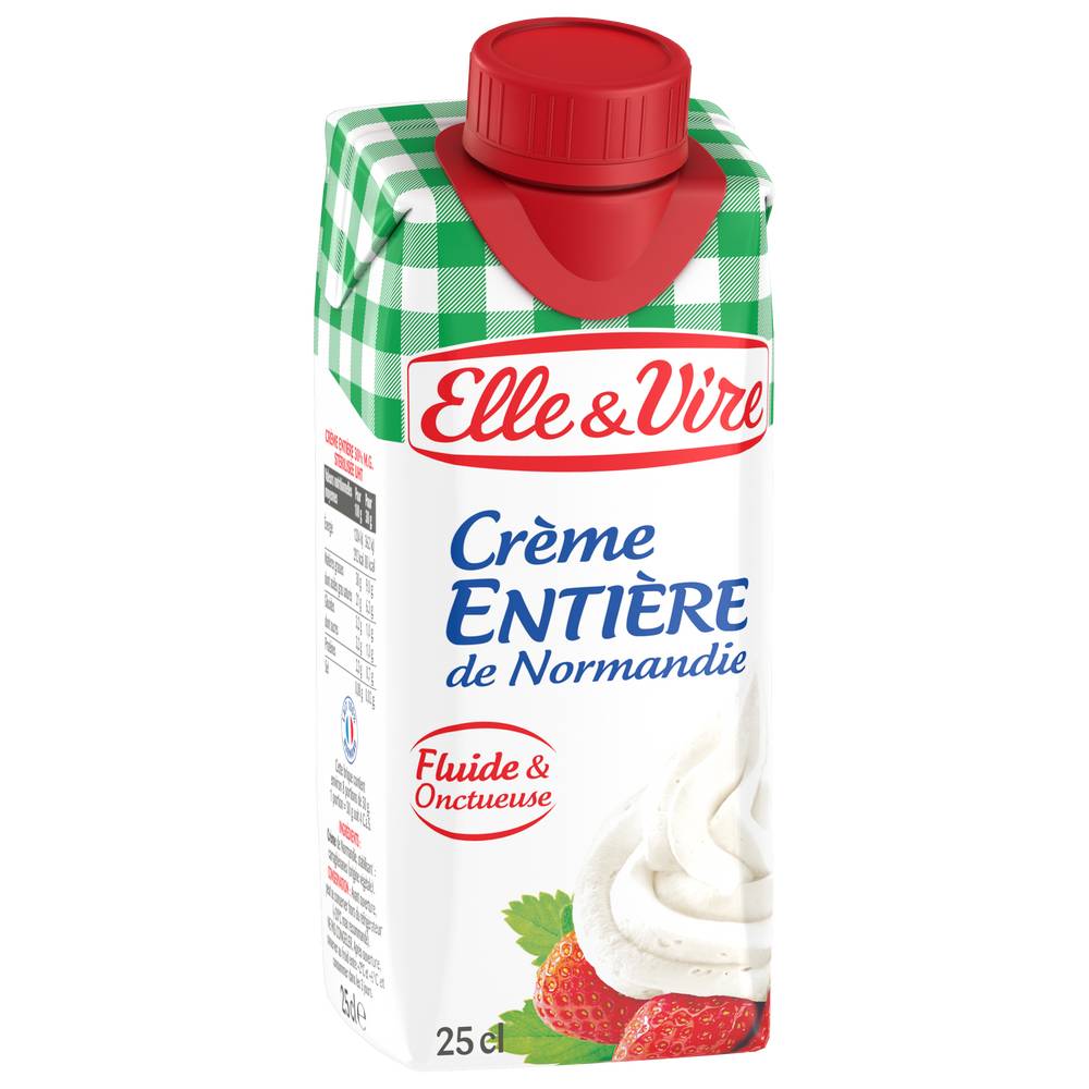 Elle & Vire - Crème entière de Normandie 30% mg