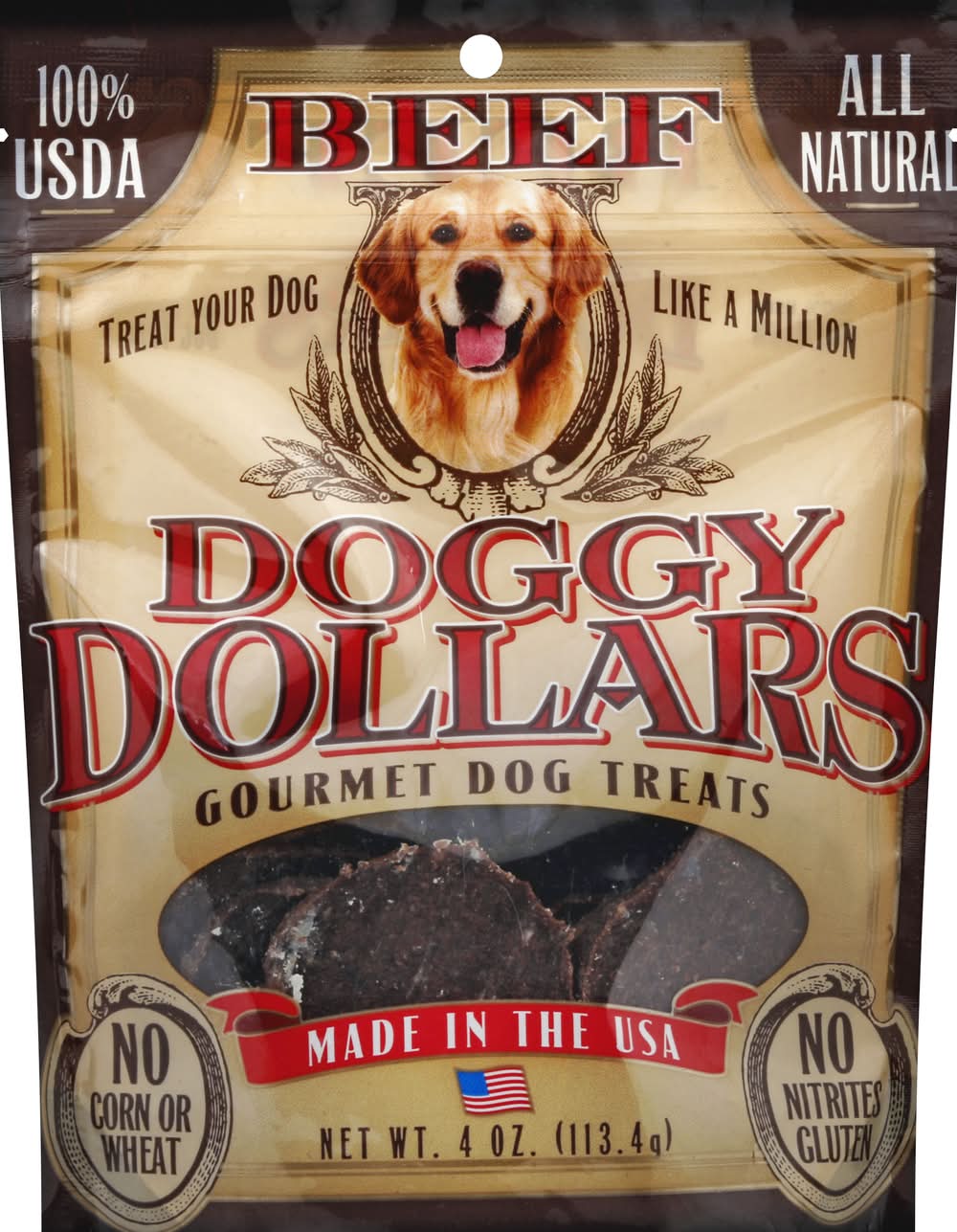 Doggy Dollars Dog Treats (4 oz)