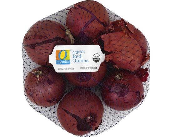 Order O Organics · Organic Red Onions (32 oz) food online from Safeway store, Butte on bringmethat.com