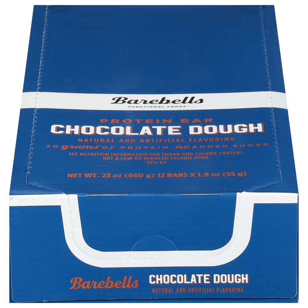 Barebells Protein Bar, Chocolate Dough (1.9 oz, 12 ct) | Postmates