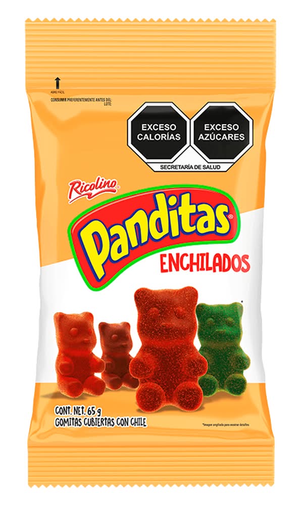 Ricolino · Panditas gomitas, enchilados (65 g)