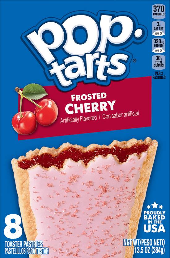 Pop-Tarts Frosted Cherry Toaster Pastries (8 ct)