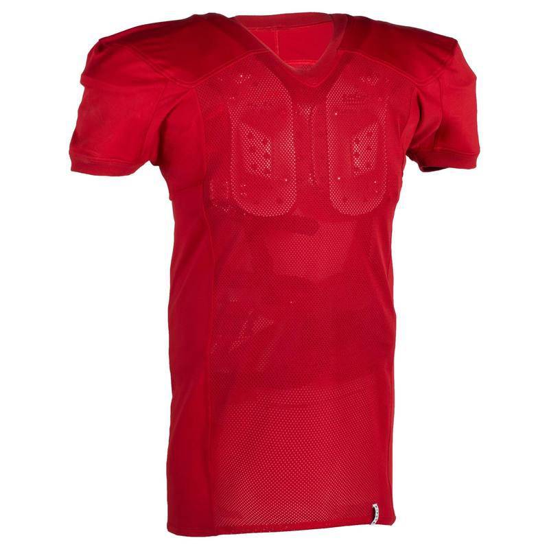 Kipsta Camiseta fútbol americano af 550 (Color: Roja. Talla: M)