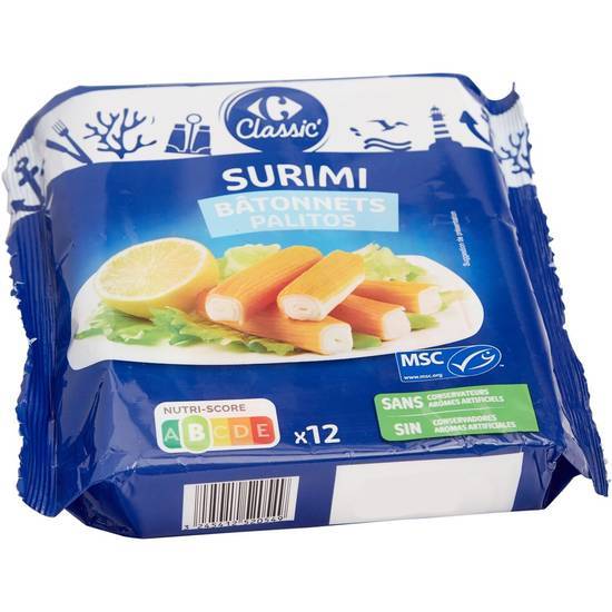 Carrefour Classic' - Surimi bâtonnets