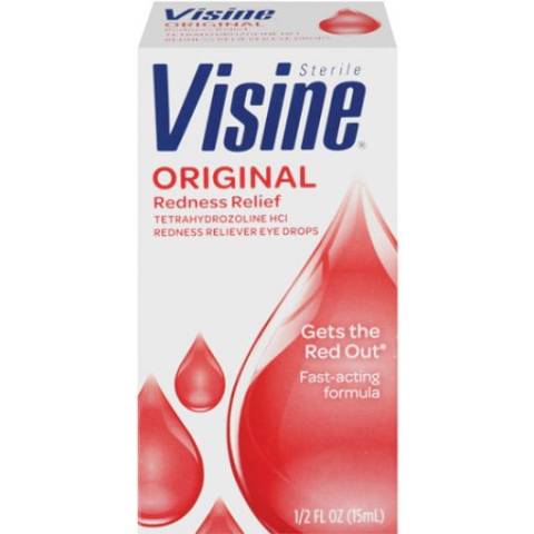Visine Eye Drops Regular 0.5oz