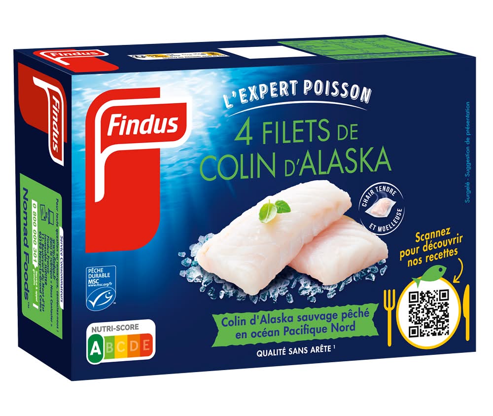 Findus - Filets de colin d'alaska (400g)