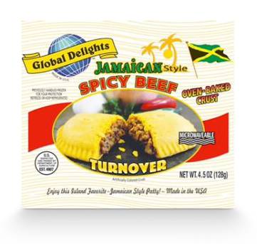 Jamaican Patty Spicy Beef - Take Home Cold