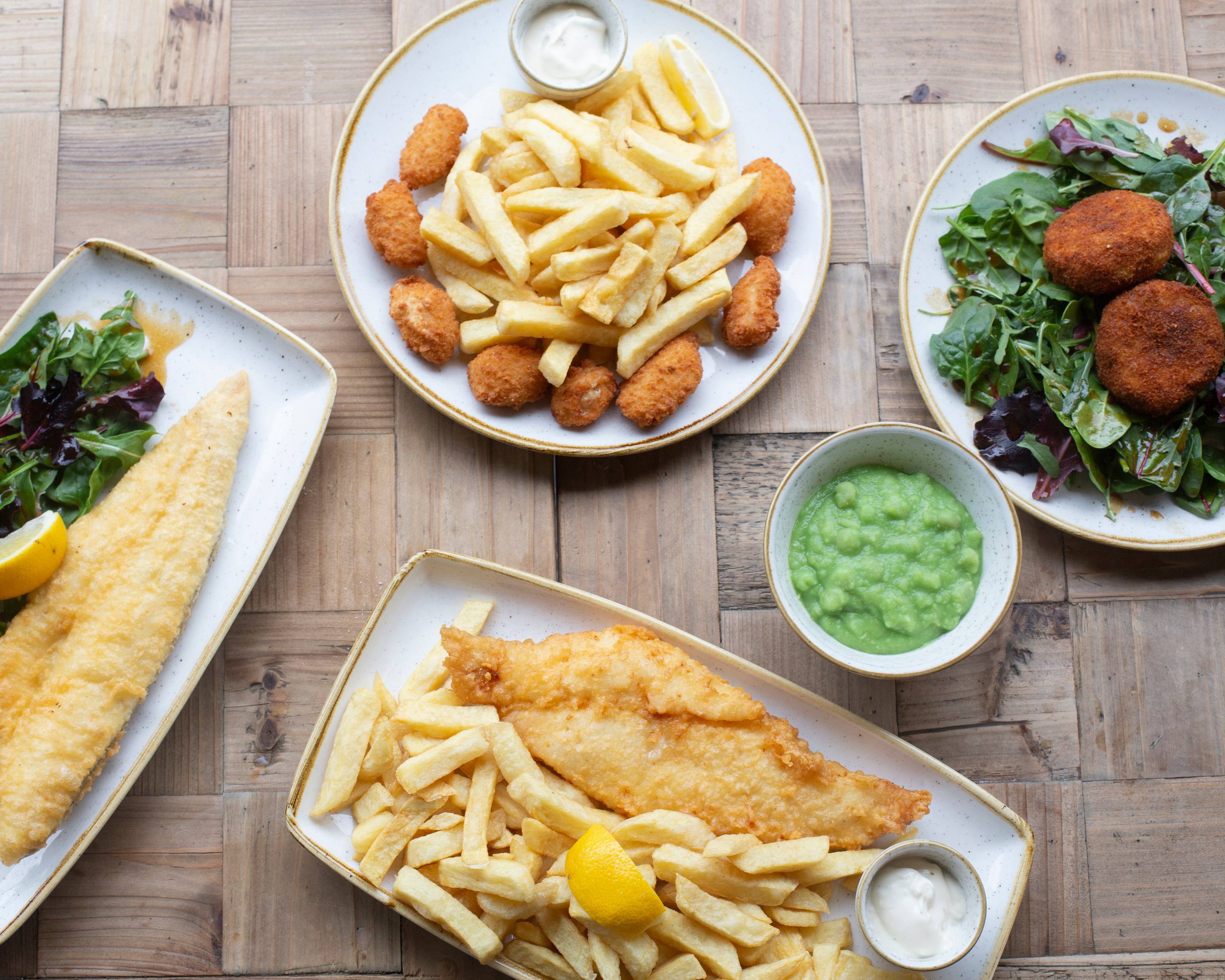 cod and chips